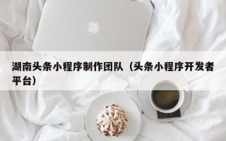 神木湖南头条小程序制作团队（头条小程序开发者平台）
